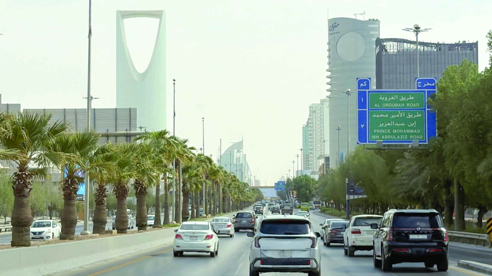 General view of Riyadh streets, Saudi Arabia. — Reuters