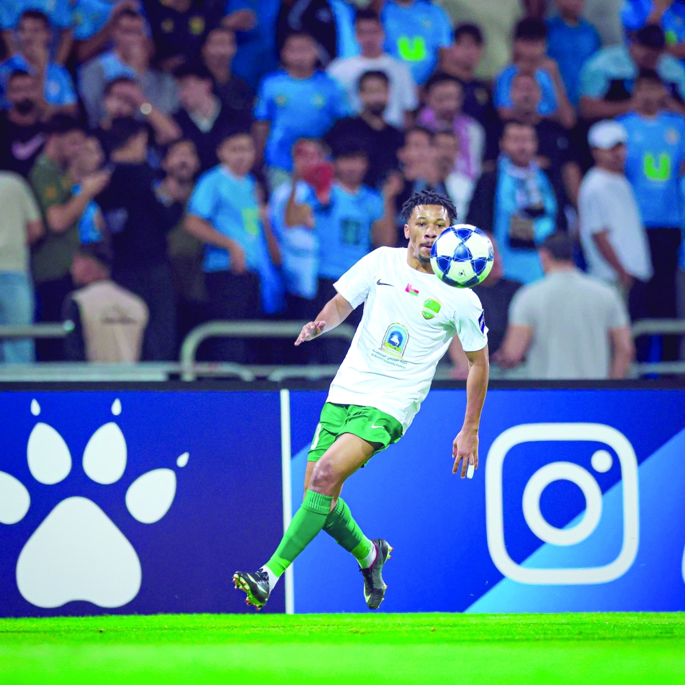 Jameel al Yahmadi fired over from outside the area in the 70th minute. 