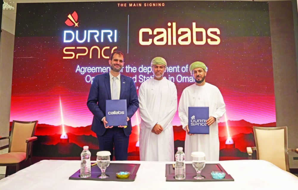 The agreement, signed recently under the auspices of Dr Ali Al Shidhani, Under- Secretary for Communications and Information Technology, will support Oman's national space ambitions.