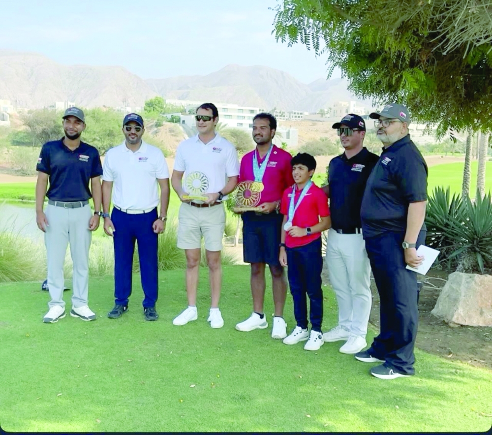 Oman secured three medals — two golds and one silver — at the Arab Age Group Golf Championship held in Cairo.