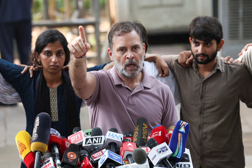 Congress leader and Leader of Opposition Rahul Gandhi 