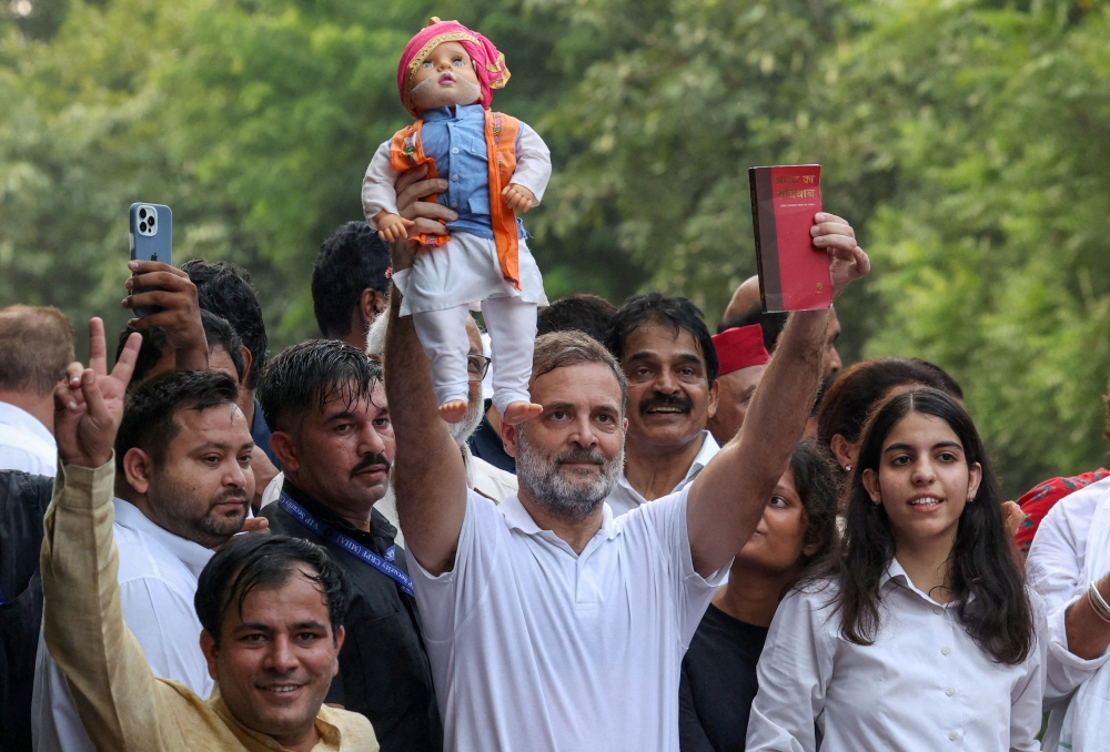 Congress leader and Leader of Opposition Rahul Gandhi 