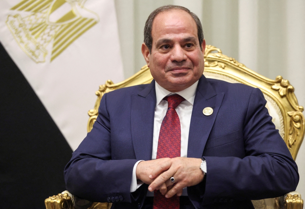 Egyptian President Abdel Fattah el Sisi 