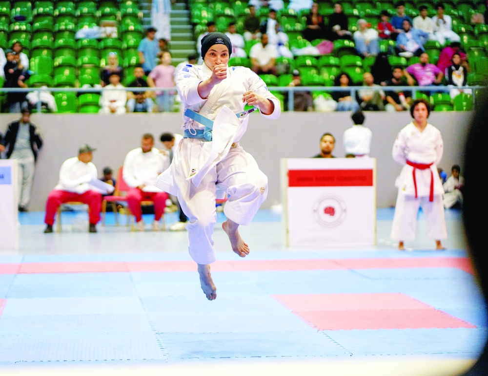 The two-day championship brought together 350 competitors representing 20 clubs and karate centres. — Faisal al Balushi 