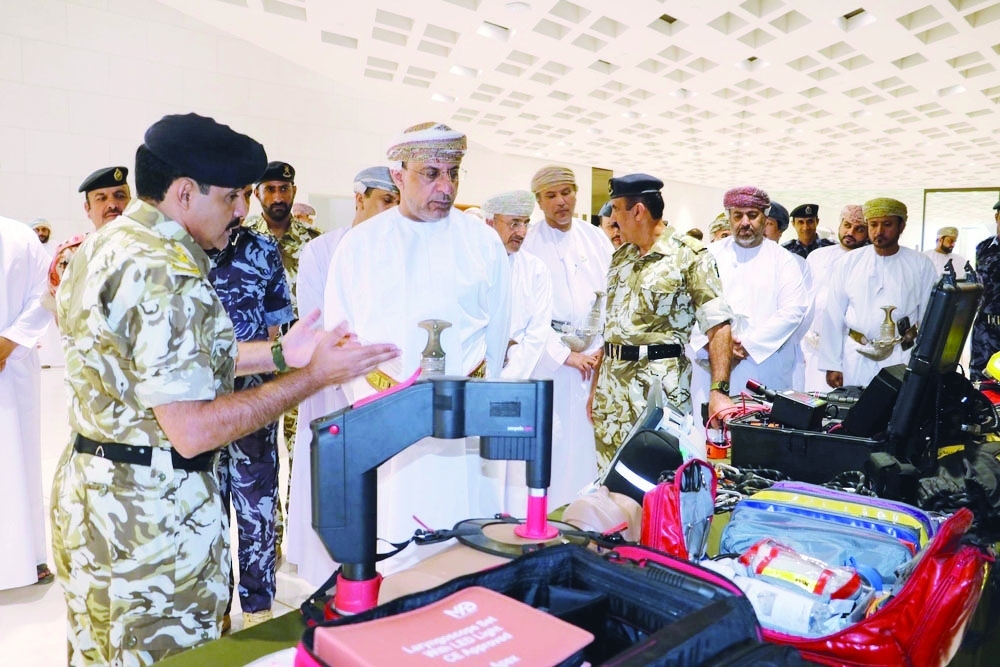 The ceremony was held under the auspices of Shaikh Hilal bin Said al Hajri, Governor of Al Dakhiliyah. — ONA