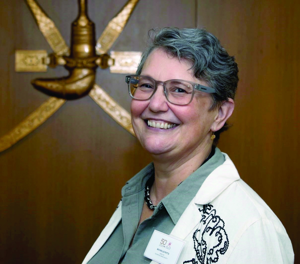 Michelle Potts, Director of the British Omani Society