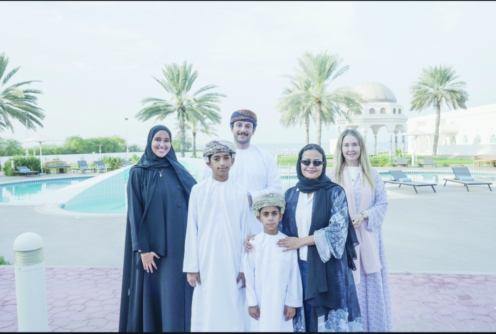 Working alongside volunteers, Sayyidah Salsabeel al Busaidi leads efforts to care for and protect animals in Oman.