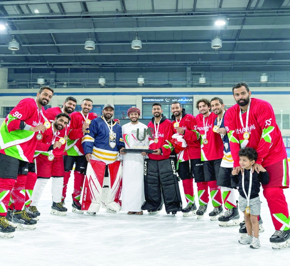 Oman’s ice hockey teams claimed three titles at the 2026 Union Classic tournament in Abu Dhabi.
