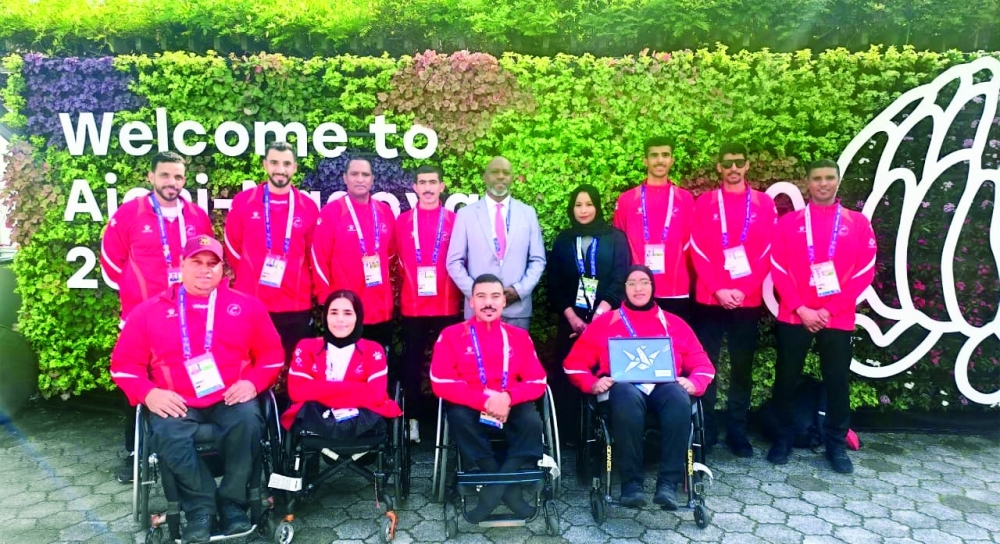 Members of Oman’s delegation at the Aichi-Nagoya 2026 Asian Para Games in Japan.