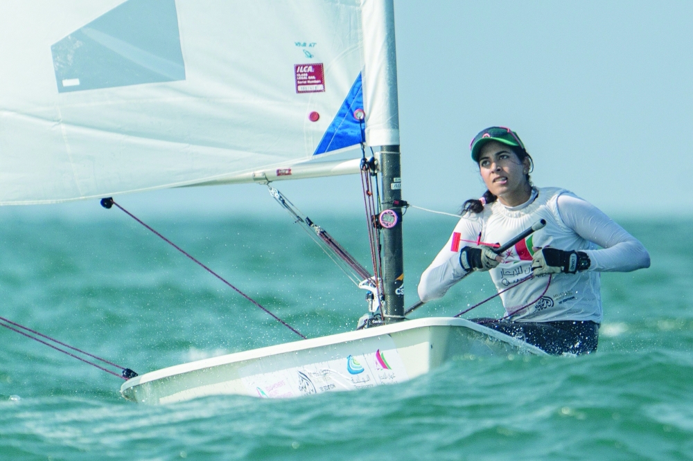 Oman’s Abeer bint Khalil al Zakwani remained second among the women, while Bahrain’s Dana Abdullah held third place.