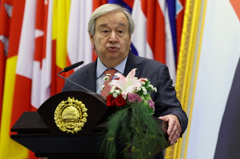 UN Secretary-General Antonio Guterres 