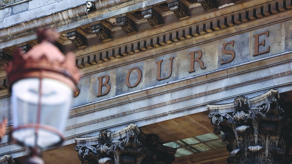 Former Paris Stock Exchange building