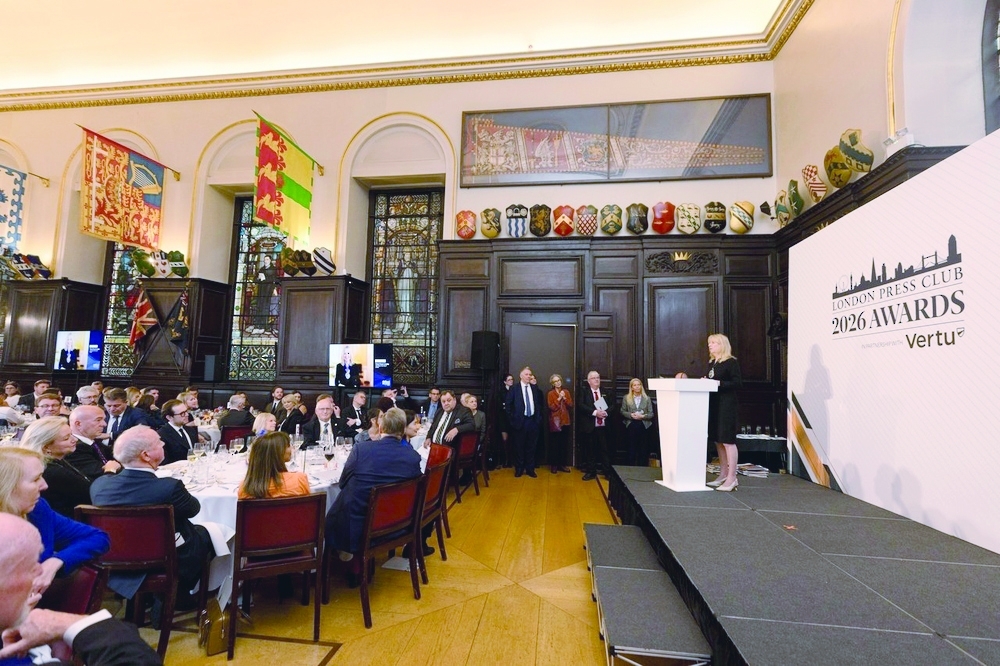 The Ministry of Information took part in the Press Club awards in London. — ONA