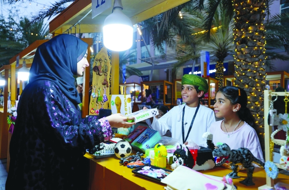 The event showcased aspiring entrepreneurs an opportunity to showcase their products.