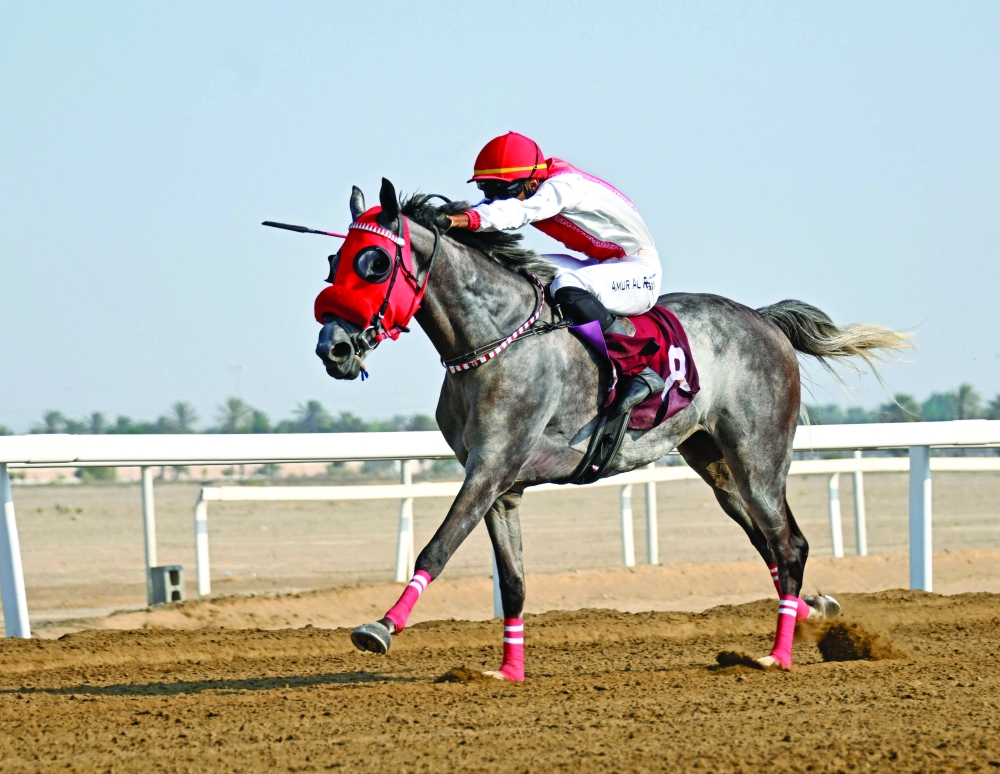 Lameh claims the fourth race for Al Majid Racing.
