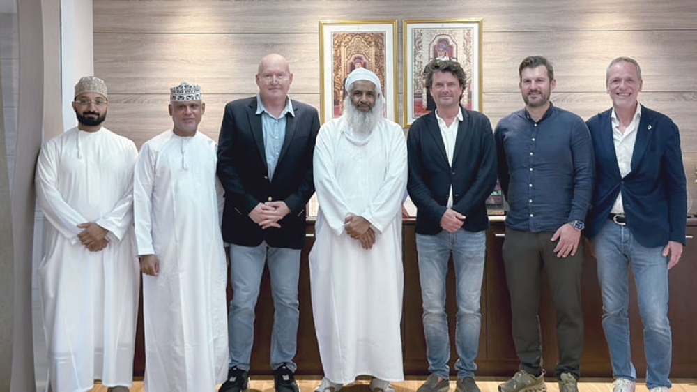 Representatives of Pacific Coast Energy Company (PCEC) and Switzerland-based I-Capital AG during their Muscat visit