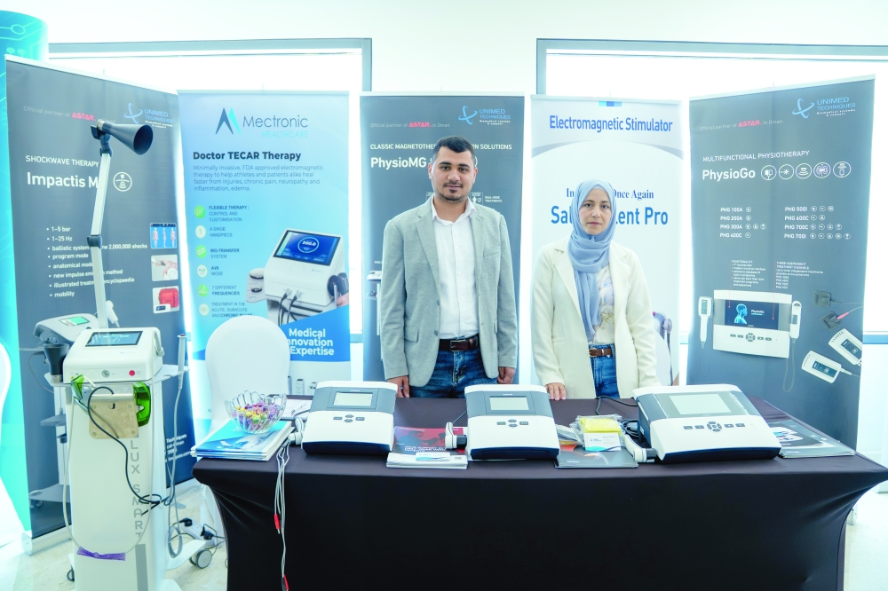 Participants and officials at the third Sports Science Forum in Muscat, which highlighted research, injury prevention and advances in athlete care.