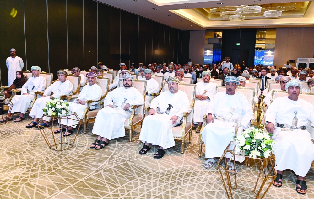 Top officials representing OPAZ and its affiliate establishments at the signing on Wednesday. 