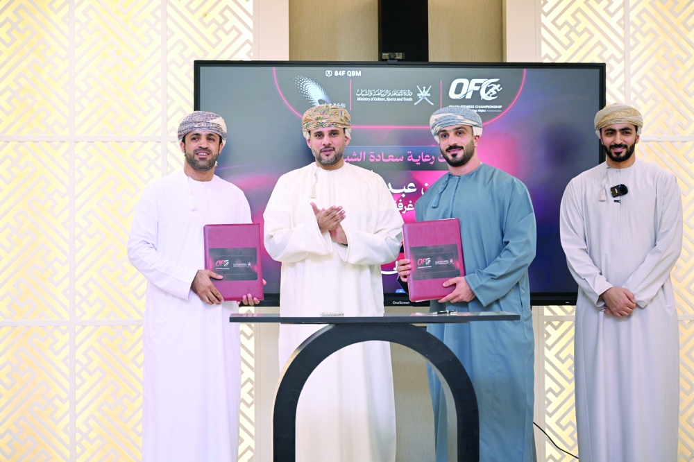 Chief guest Faisal bin Abdullah al Rawas, OCCI Chairman, said the championship would promote Oman while creating potential economic opportunities. — Abdulwahid al Hamadani