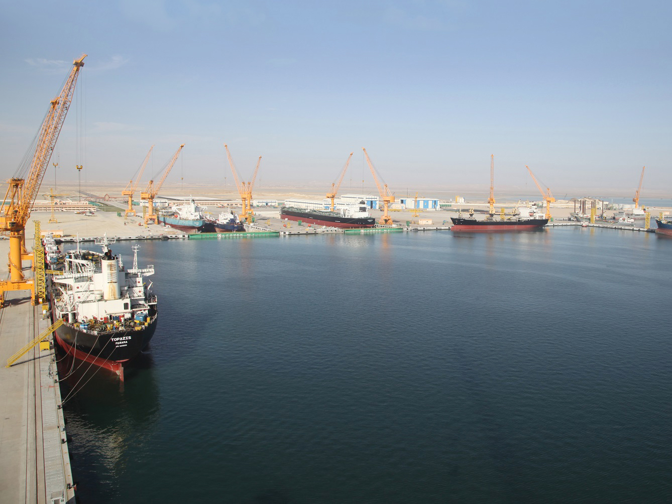 Duqm-Port---Oman-ariel-shot