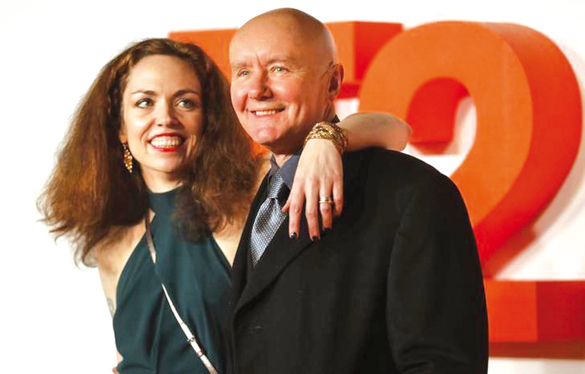 Author-Irvine-Welsh-and-his-wife-Beth-Quinn