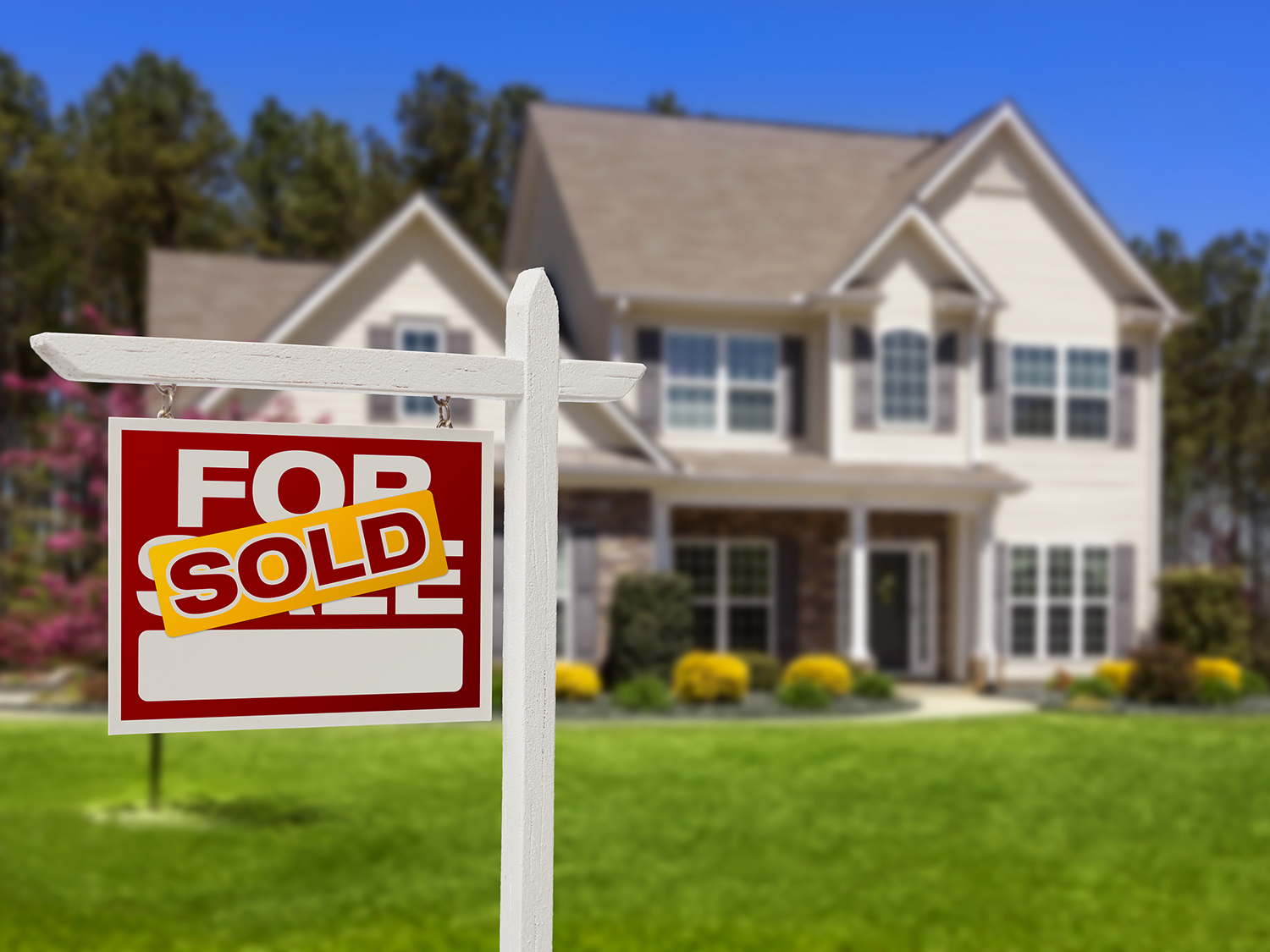 Bigstock-29010625-Sold-Home-For-Sale-Real-Estate-Sign-and-Beautiful-New-House.-165945