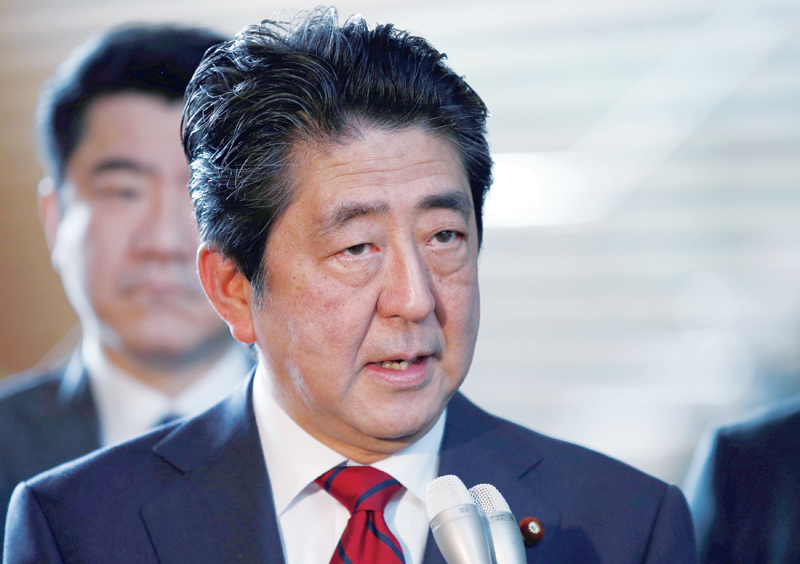 Abe to reshuffle cabinet as support plunges - Oman Observer