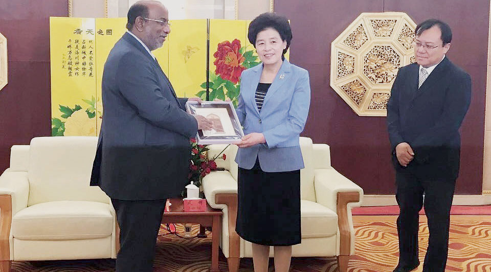 Ningxia Governor receives SEZAD Chairman - Vimarsana News