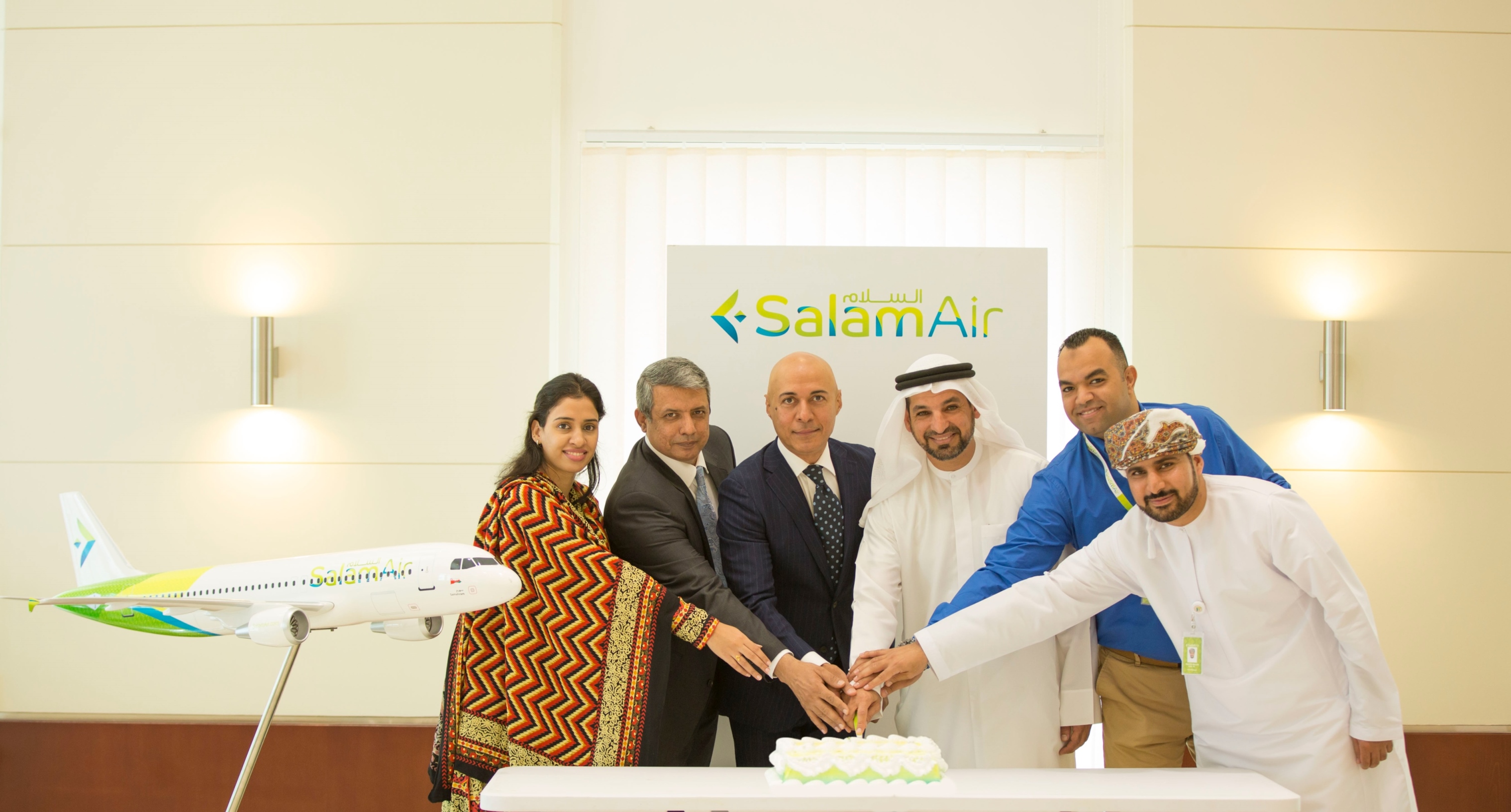 SalamAir - Multan launch with HE Ali Javed Pakistan Ambassador in Oman (...