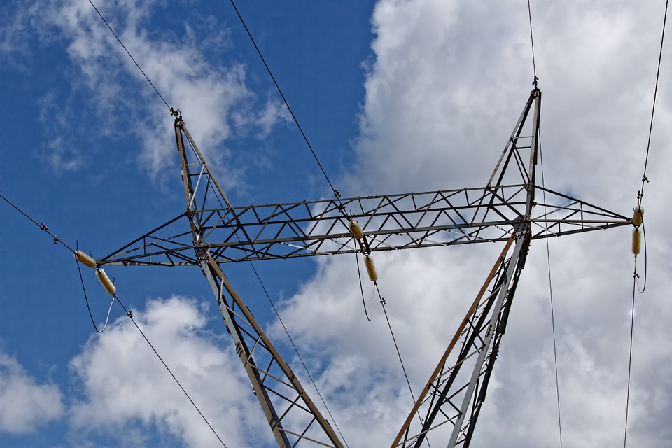 Power Power Line Transmission Pylon Electricity