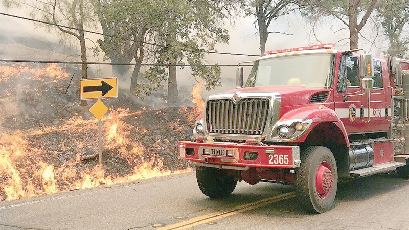Firefighters Make Progress On California Wildfire Oman Observer