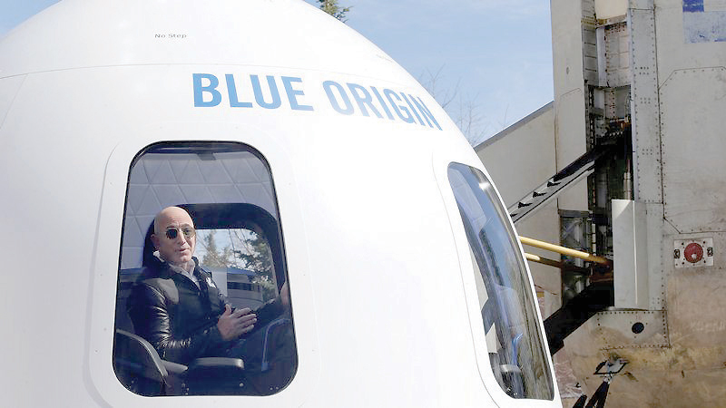Bezos Space Rides Jeff Bezos plans to charge $200,000 for space rides - Oman Observer