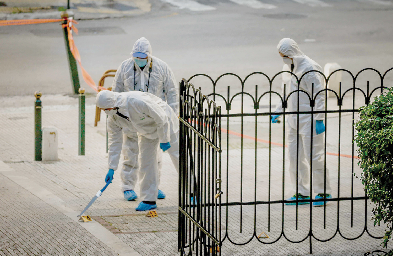Blast outside Athens church injures 2 - Oman Observer