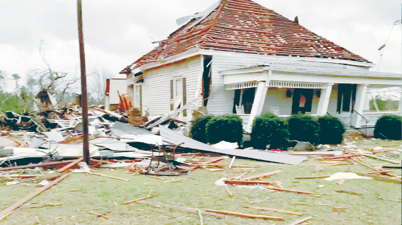 Alabama tornadoes kill at least 23 - Oman Observer