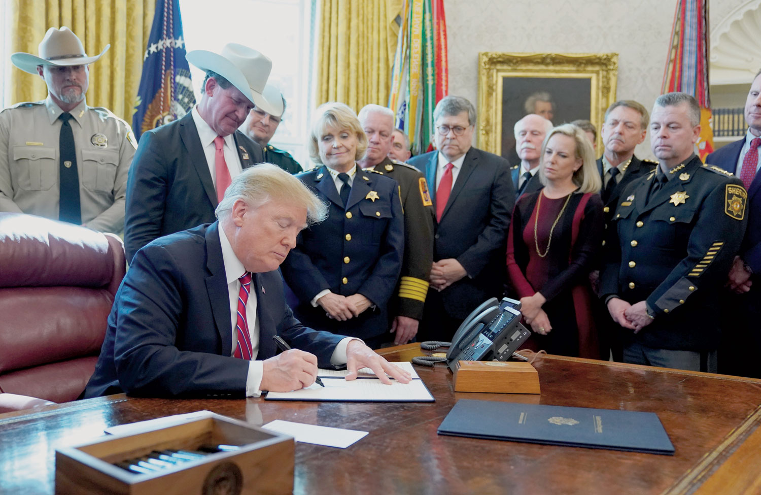 Trump signs first veto to secure funding for border wall - Oman Observer