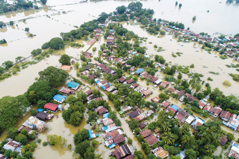 Myanmar floods force tens of thousands from homes - Oman Observer