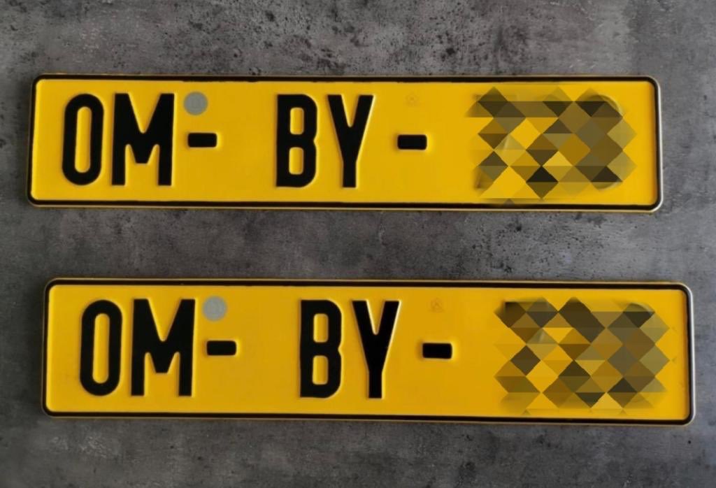 number plates