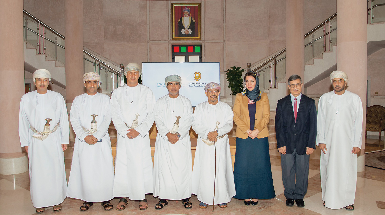Squ Space Communications Technologies Join Hands Oman Observer