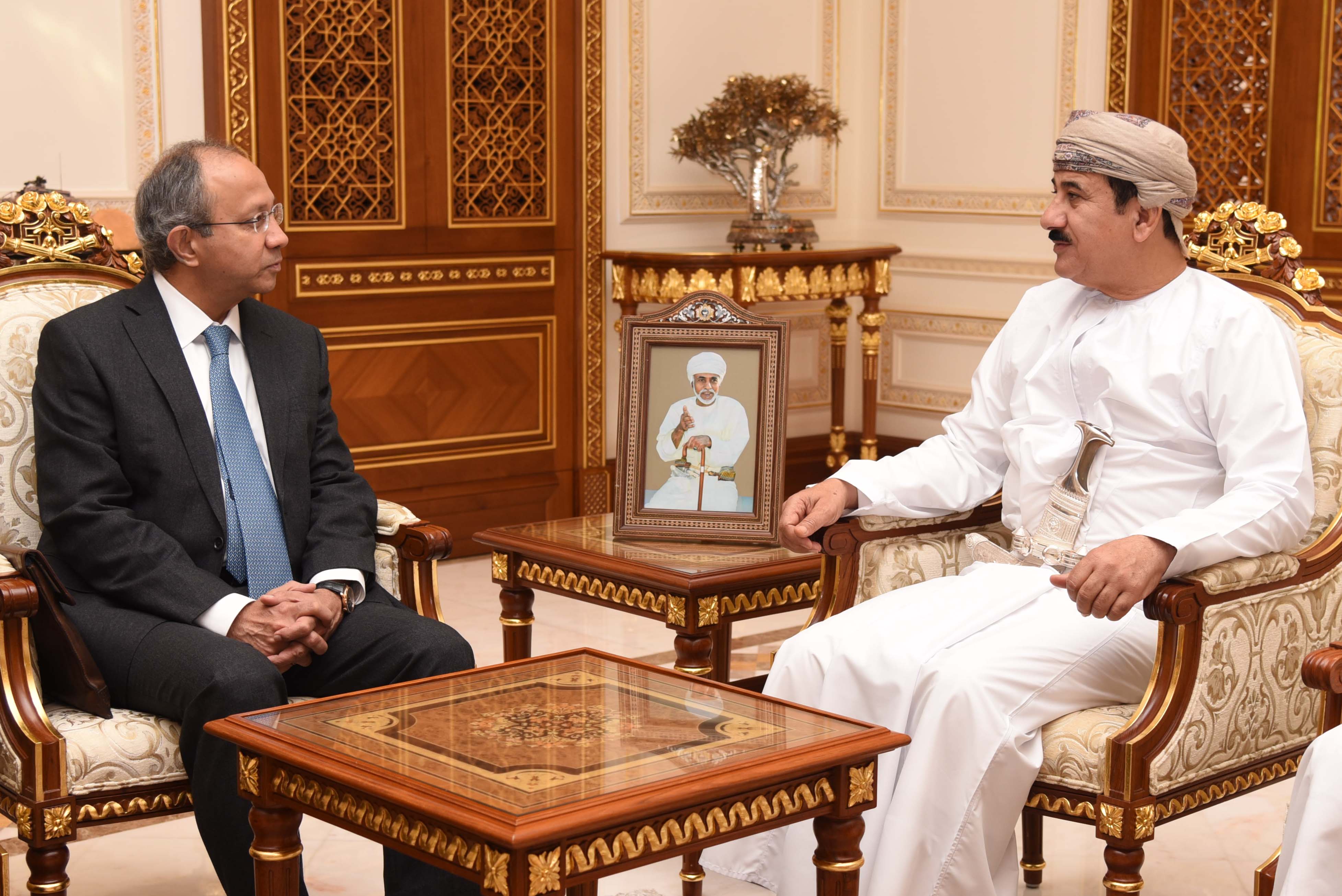 Royal Office Minister receives Indian official Oman Observer
