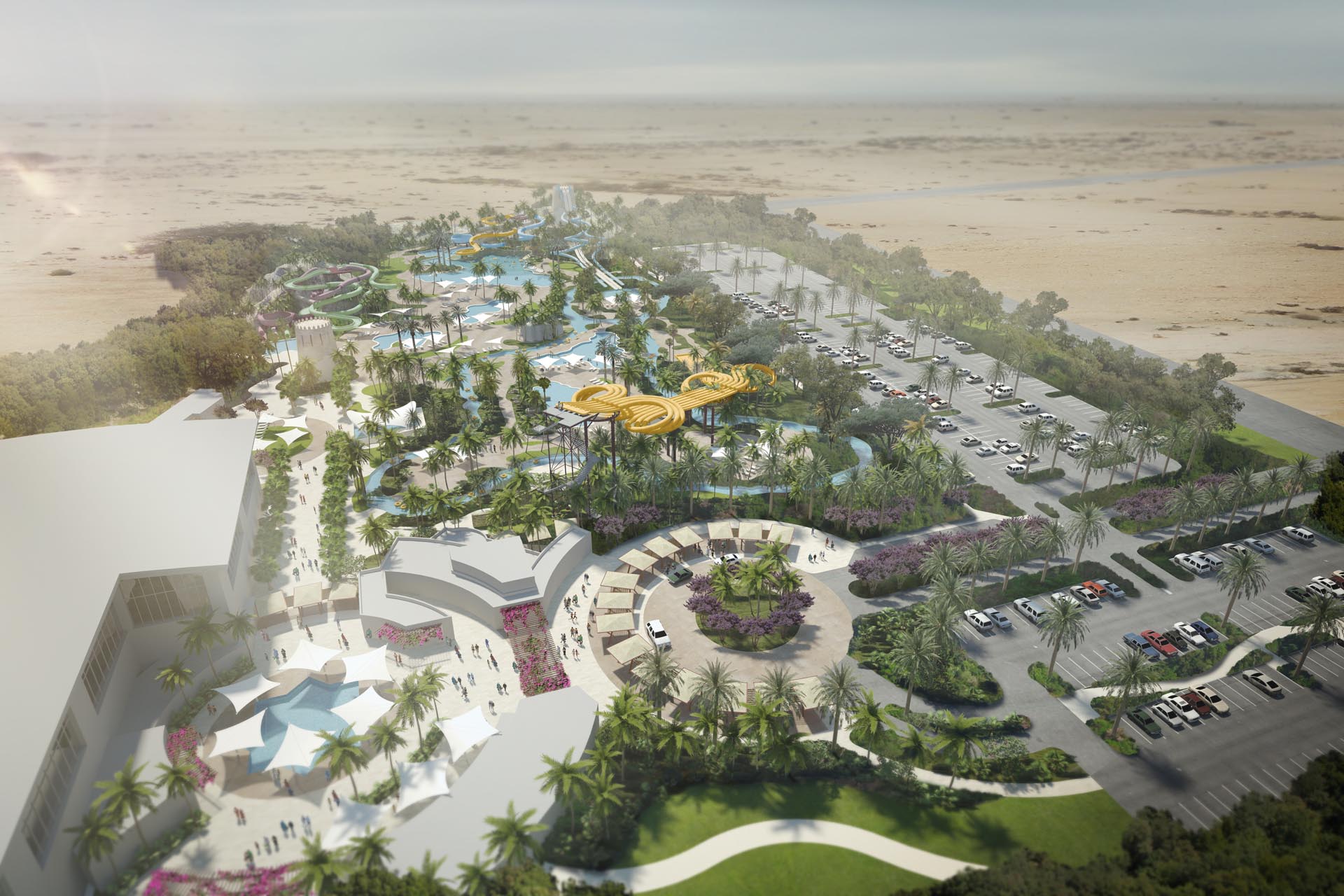 Hayy Al Sharq barka theme park2