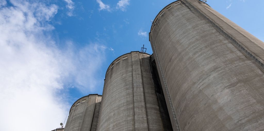Grain silos