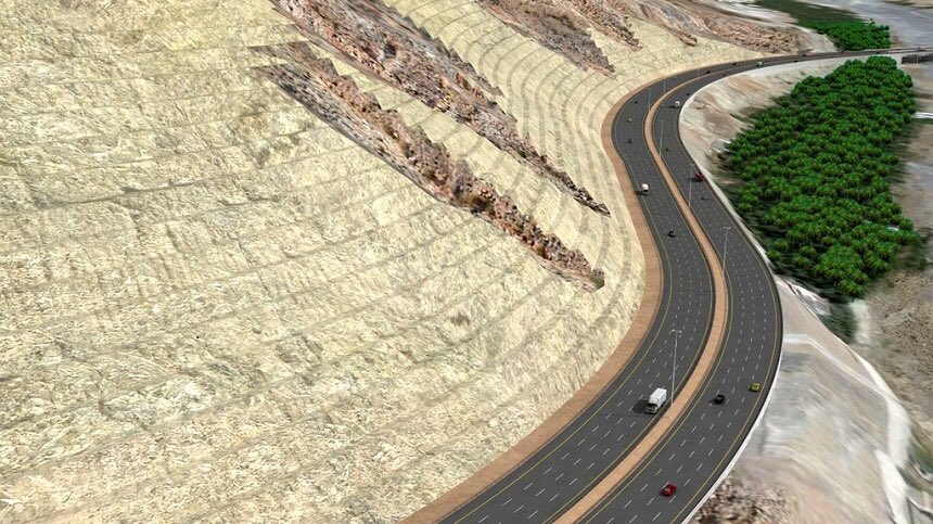 Rusayl bidbid road expansion3