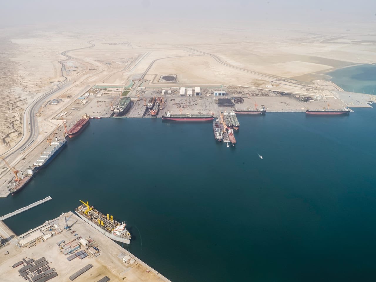Duqm Port and dry dock