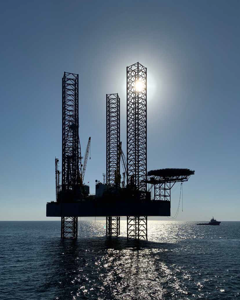 Masirah Oil - Yumna-1 well jack-up rig